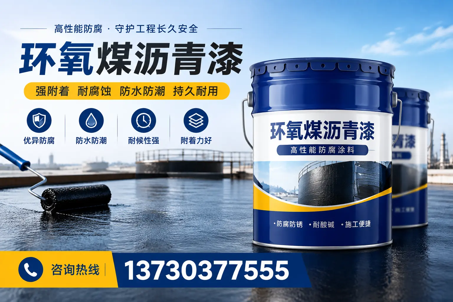 如何判断环氧煤沥青漆的质量?兰州消费者指南