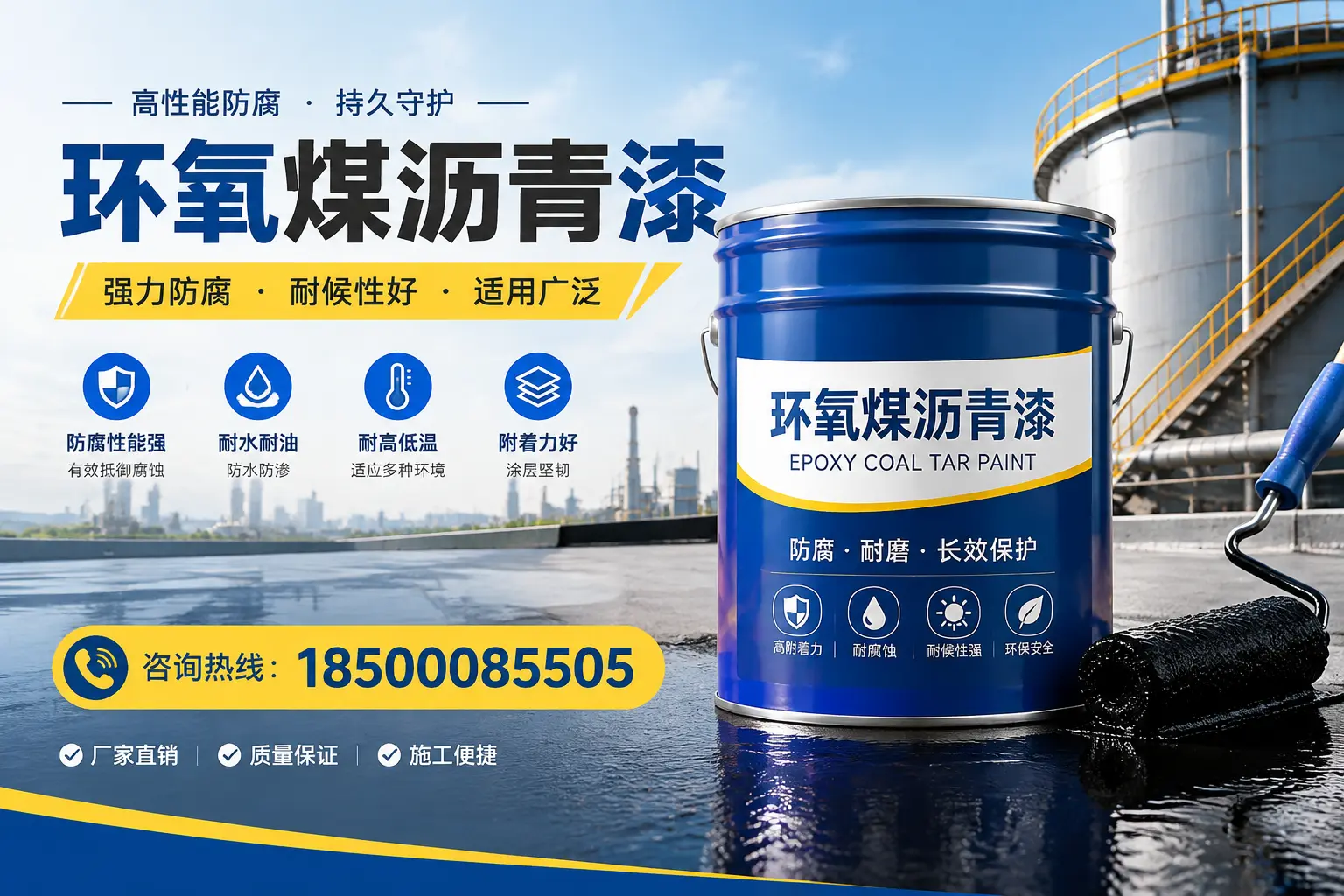 环氧煤沥青漆的储存与运输注意事项，兰州企业须知